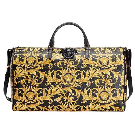 versace greca barocco weekend bag|Versace purses.